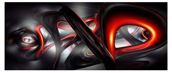 Tablou abstracție (120x50 cm)
