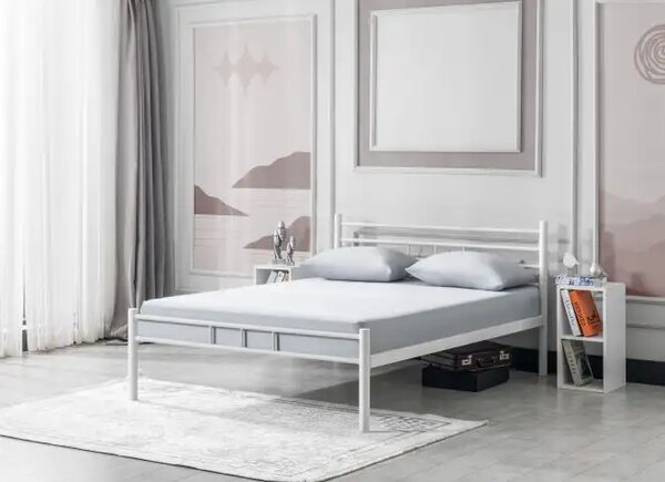 Cadru de pat metalic 160 cm*200 cm, Platinium