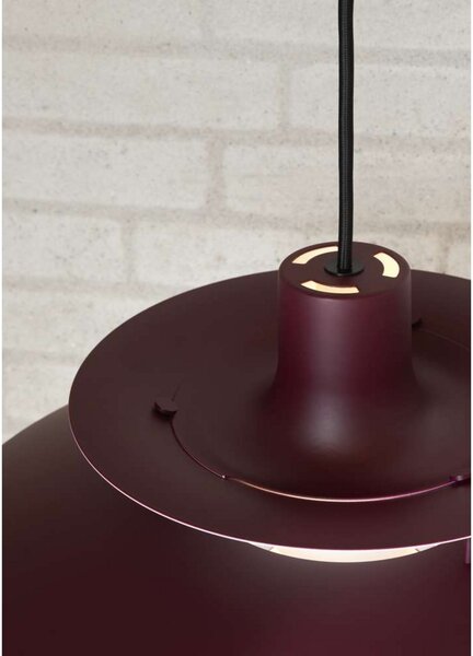 Lustră Pendul Louis Poulsen, PH 5 300, Roșu, Camera de zi, Metal