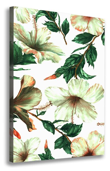Tablouri tipărite pe pânză hibiscus