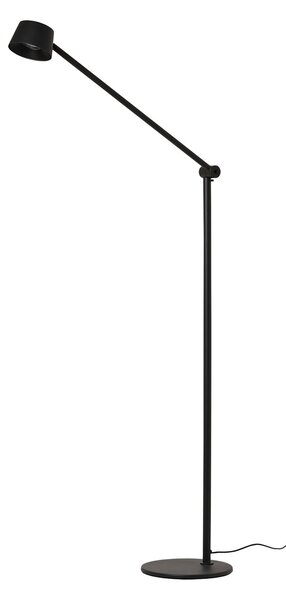 Lampadar ANTIDARK, Direction F1, reglabil, Negru, Camera de zi, Metal, Modern