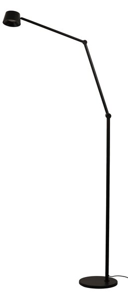 Lampadar ANTIDARK, Direction F2, reglabil, Negru, Camera de zi, Metal, Modern