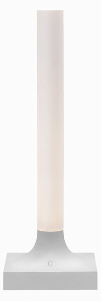 Lampă de masă Kartell, Goodnight, reglabil, Alb, Camera de zi, Plastic, Design