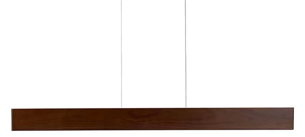 Lampă suspendată Flora P150, maro nuc, 150 cm - Antidark