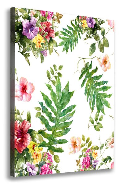 Tablou canvas flori tropicale