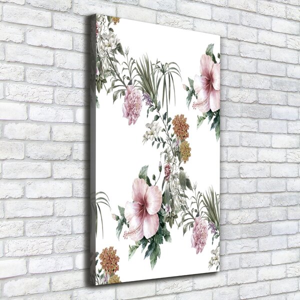 Tablou canvas flori tropicale