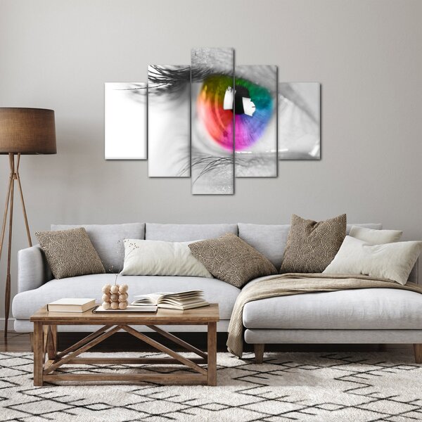 Tablou - Iris din ochi (150x105 cm)