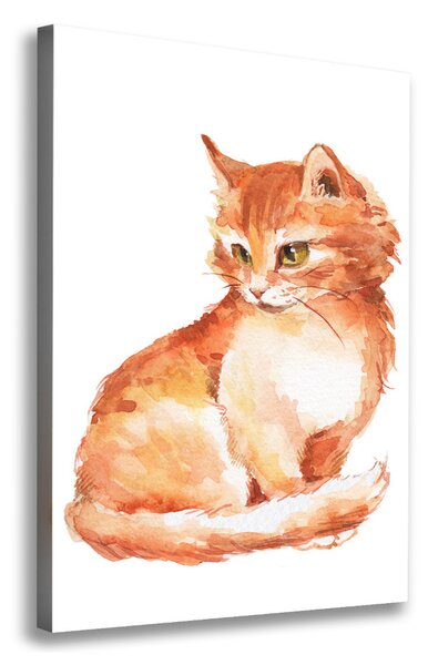 Tablou pe pânză Red Cat