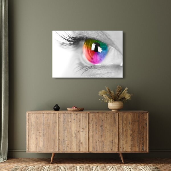 Tablou - Iris din ochi (90x60 cm)