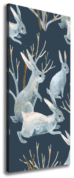 Tablou canvas iepuri