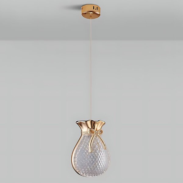 Lampă suspendată de tavan LHJ107-1CP light rose gold