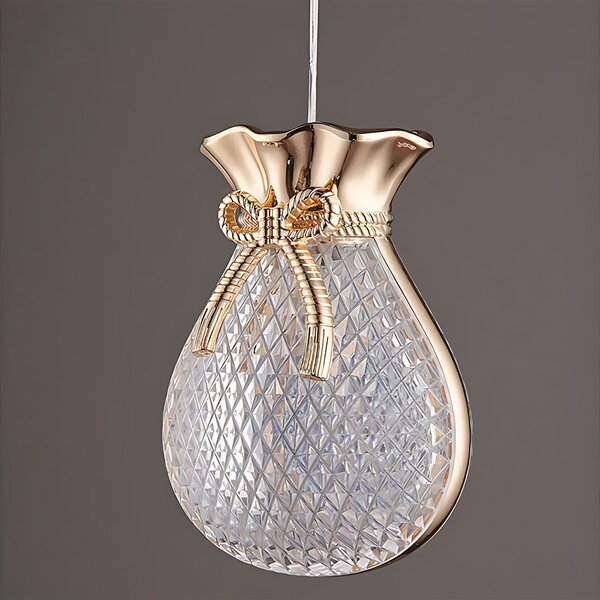 Lampă suspendată de tavan LHJ107-1CP light rose gold