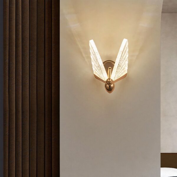 APLICĂ DE PERETE LED LHJ104-1W LIGHT ROSE GOLD