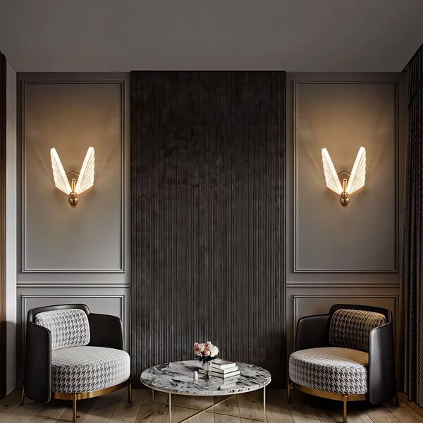 APLICĂ DE PERETE LED LHJ104-1W LIGHT ROSE GOLD