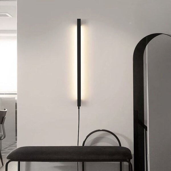 APLICĂ DE PERETE LED LHJ063-W 80cm BLACK