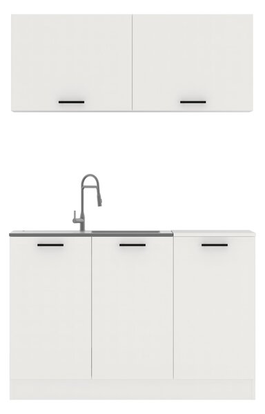 Bucatarie haaus Taco, Alb, L 120 cm