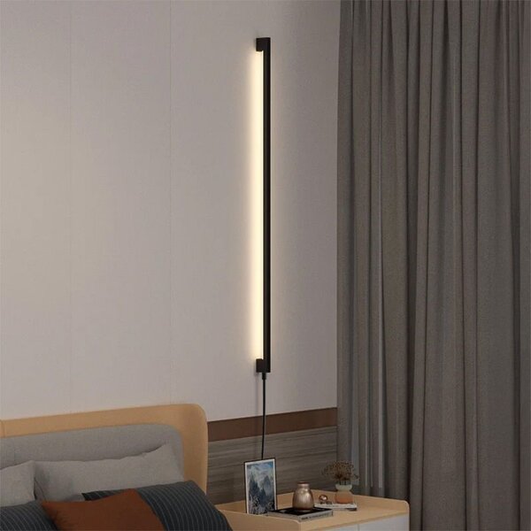 APLICĂ DE PERETE LED LHJ064-W 100cm BLACK