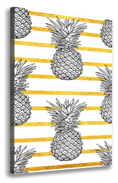 Tablou pe pânză benzi de ananas
