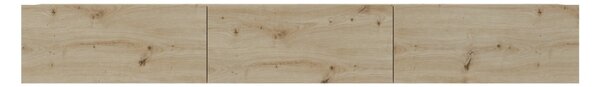 Comoda haaus Elba, Stejar Artisan, 180 x 30 x 25 cm