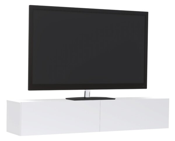 Comoda haaus Isla, 2 Usi, Alb, 135 x 28 x 25 cm