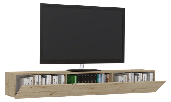 Comoda haaus Elba, Stejar Artisan, 180 x 30 x 25 cm