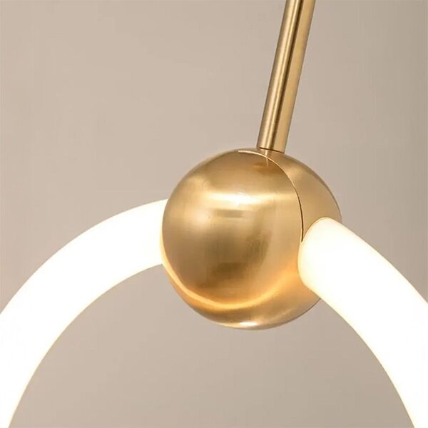 Lampă suspendată LED LHJ059-1CP Brush Gold