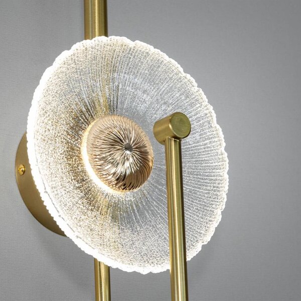 APLICĂ DE PERETE LED LHJ072-W BRUSH GOLD