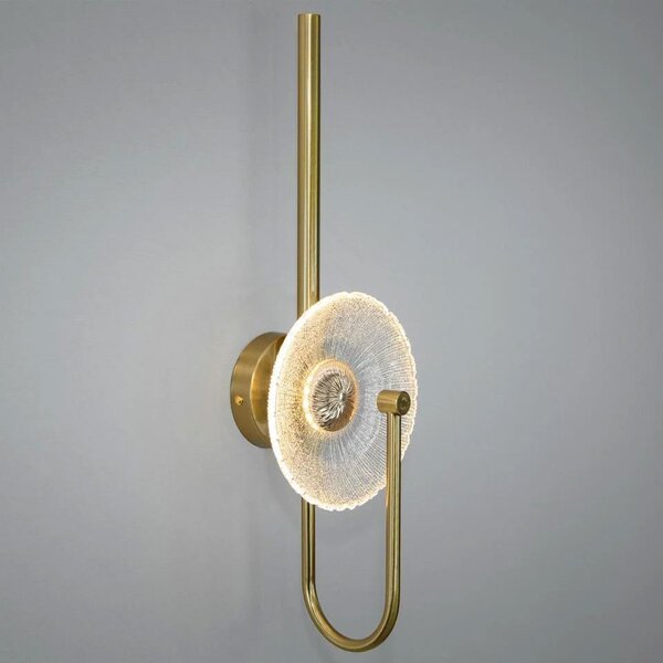 APLICĂ DE PERETE LED LHJ072-W BRUSH GOLD