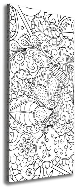 Tablou pe pânză zentangle fundal