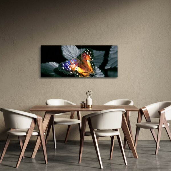 Tablou cu fluture (120x50 cm)