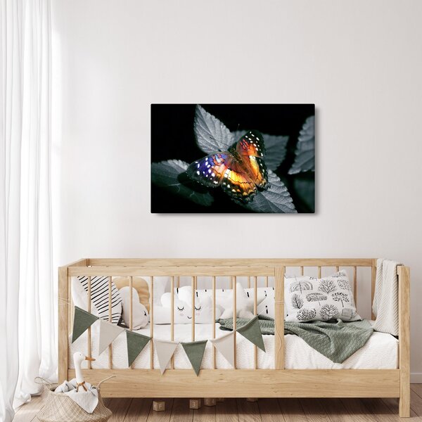 Tablou cu fluture (90x60 cm)