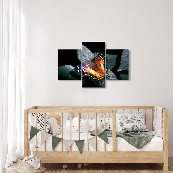 Tablou cu fluture (90x60 cm)