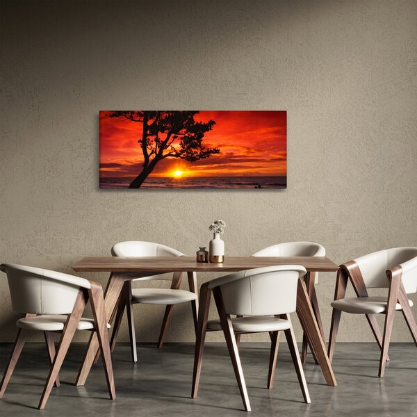 Tablou - Apus de soare (120x50 cm)