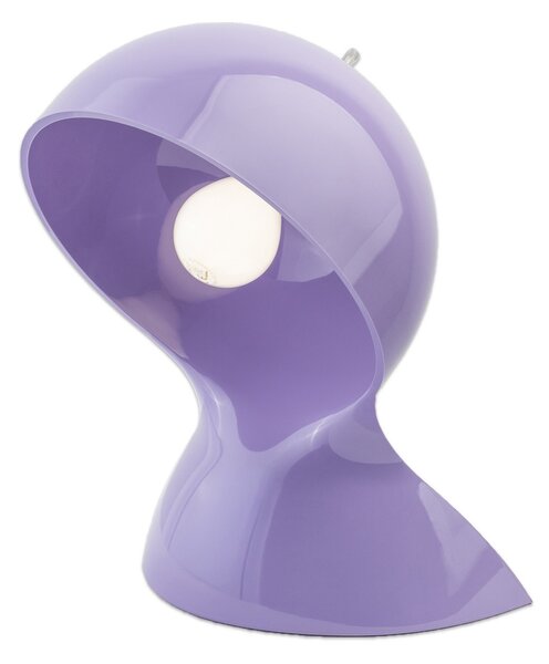Lampă de masă Artemide, Dalú, Violet, Camera de zi, Plastic, Design