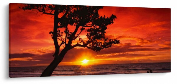 Tablou - Apus de soare (120x50 cm)