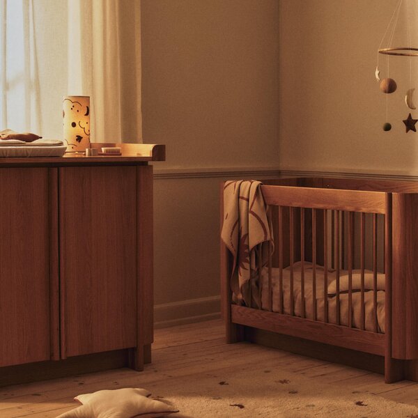 Lampă de masă ferm LIVING, reglabil, Bej, Cameră pentru copii, Țesătură / Textil, Viața tânără