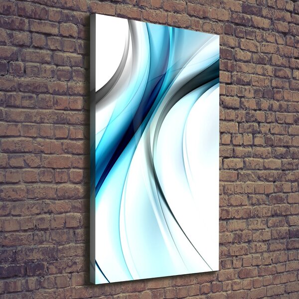 Pictură pe pânză val abstract