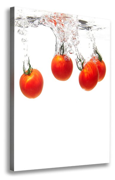 Tablou pe pânză Tomatele sub apă