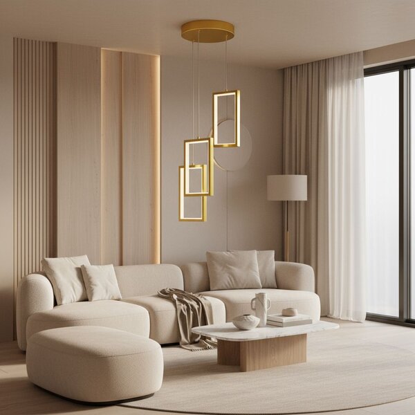 Lampa LED LHJ088-3CP GOLD