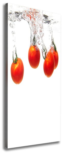 Tablou pe pânză Tomatele sub apă