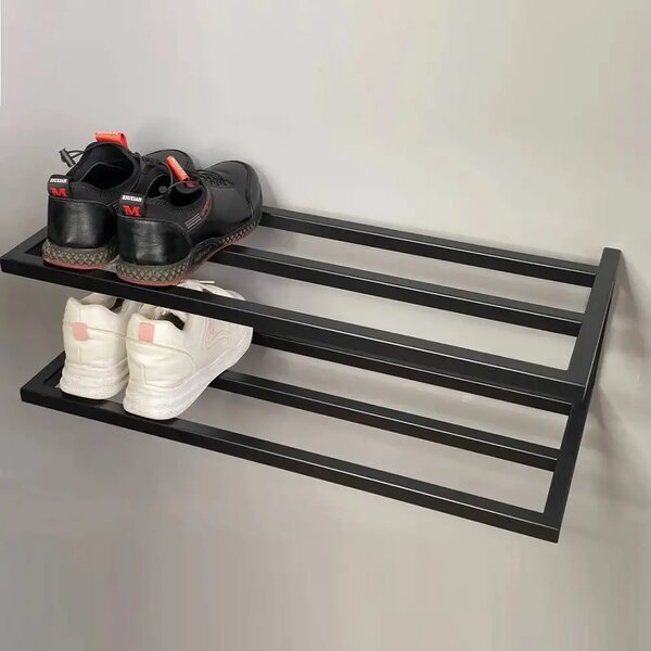 Pantofar,din metal,culoare negru,50x20x30 cm