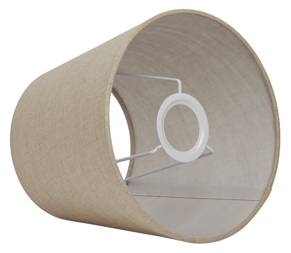 Abajur simplu drept, bej, Ø 42 cm Watt & Veke, Basic straight, Bej, Țesătură / Textil, Design