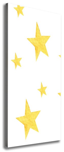 Tablou pe pânză canvas stele galbene
