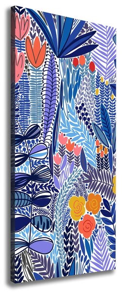 Tablou pe pânză canvas flori tropicale