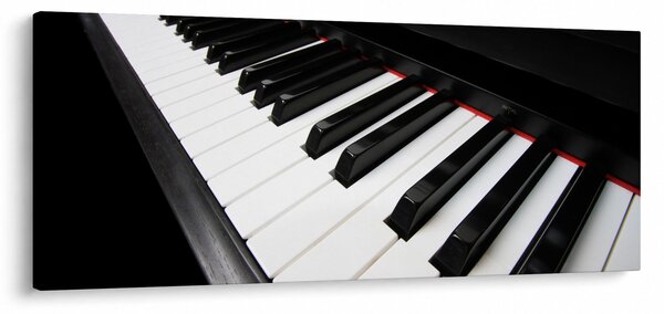 Tablou ccu clapele de pian (120x50 cm)