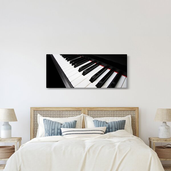 Tablou ccu clapele de pian (120x50 cm)
