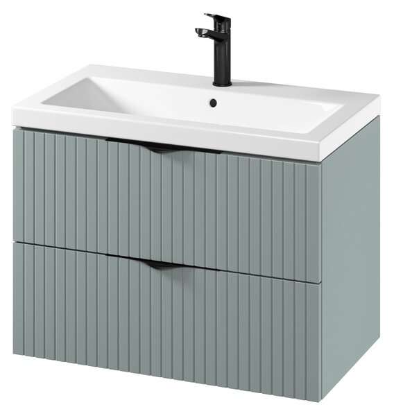 Cersanit Tirso lavoar cu dulap 80 cm verde S801-540