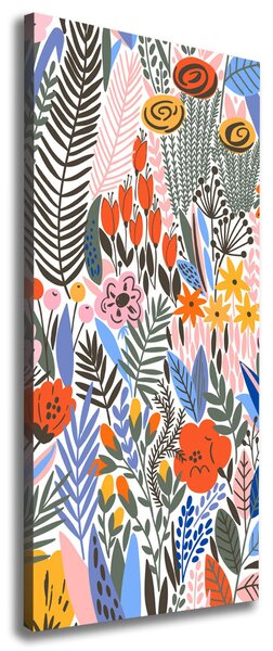 Tablou pe pânză canvas flori tropicale
