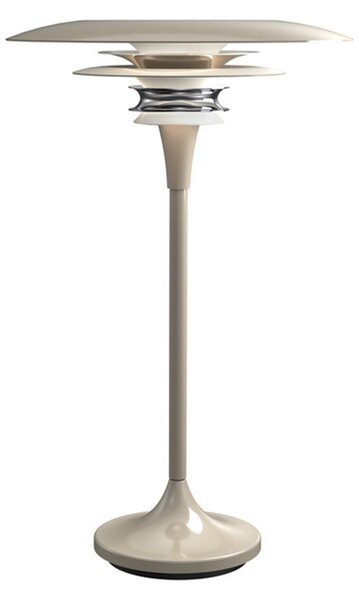 Lampă de masă Belid, Gri, Camera de zi, Metal, Design