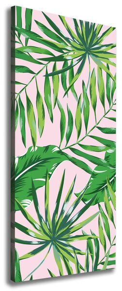 Tablou pe pânză frunze tropicale